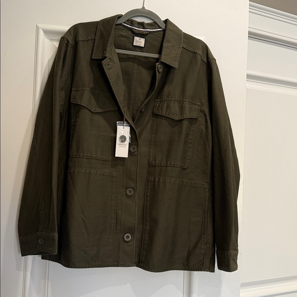 Denver Hayes Olive Utility Jacket